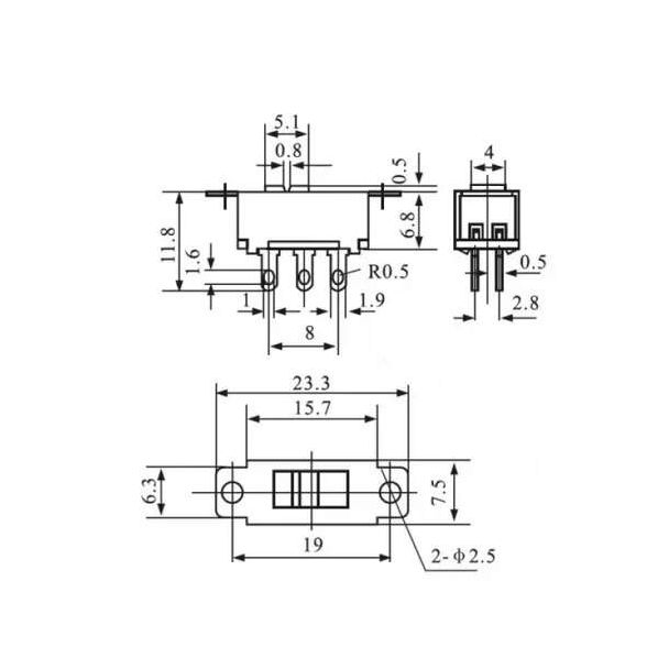 Chave hh ss22g95 com marcação 127-220v  -2