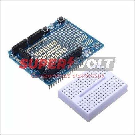 Produtos eletrônicos 11 Proto Shield Kit com Protoboard 170 furos