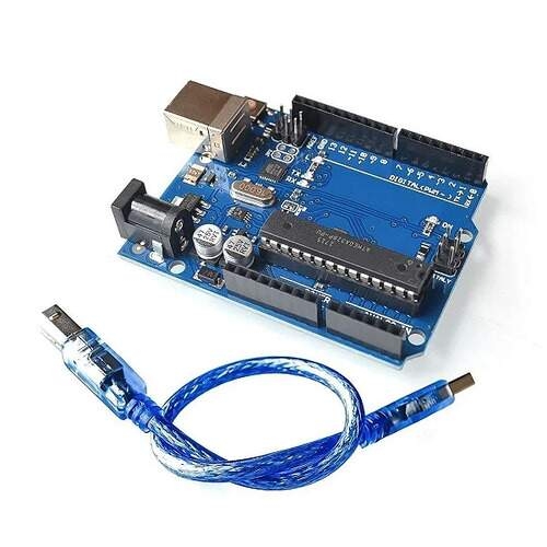 Produtos eletrônicos 5 Arduino Uno R3 (compatível) com cabo